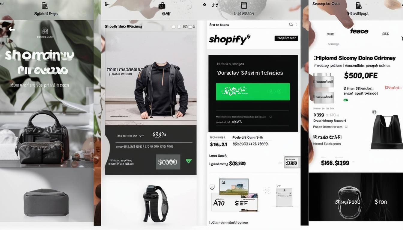 summary image of shopify pricing