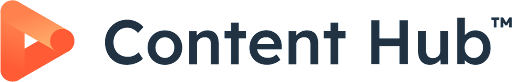 Content Hub Logo - Dark Text